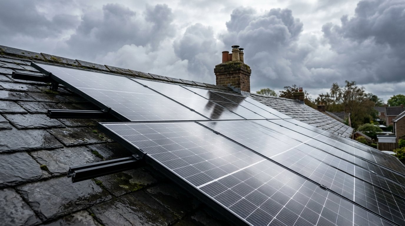 Do Solar Panels Work on Cloudy Days in the UK?