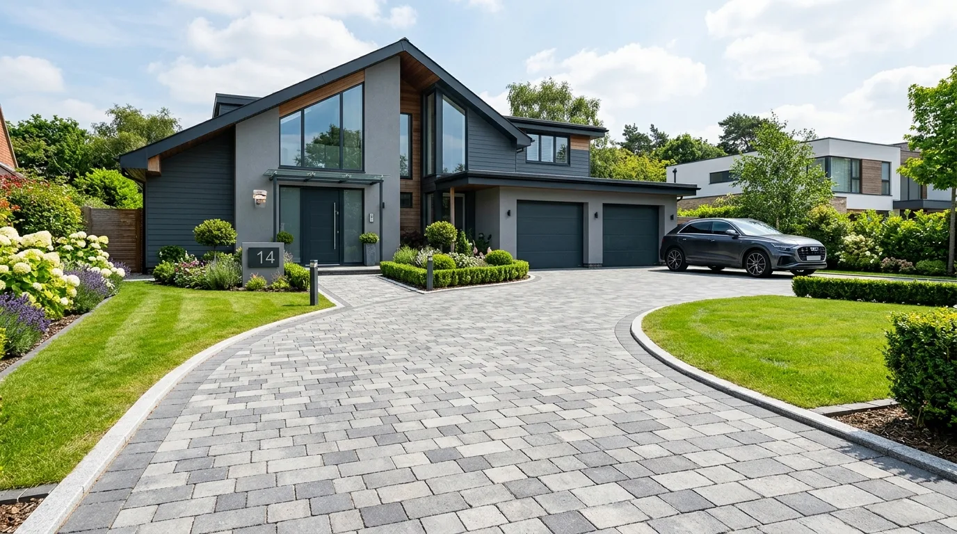 Driveways specialists in action