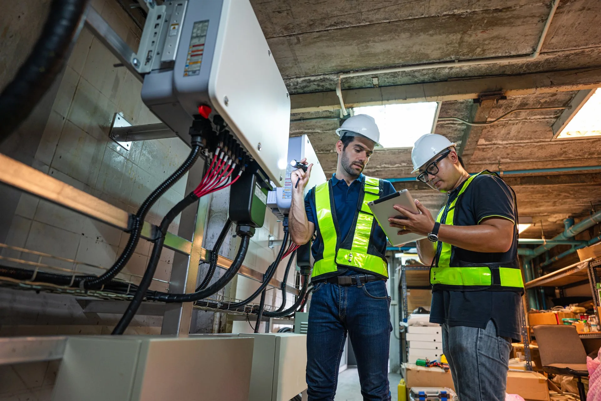 Inverter Replacement specialists in action