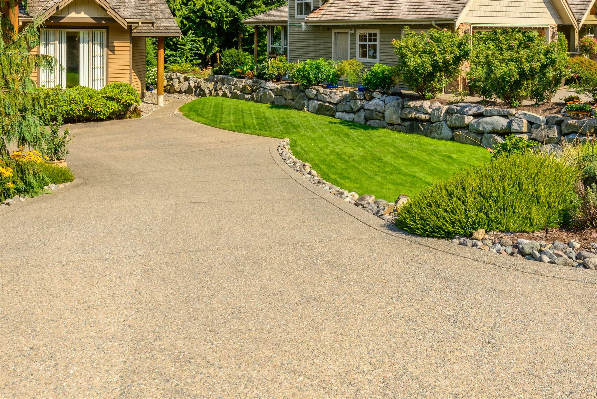 Resin-Bound Driveway Overlay specialists in action in Stoke-on-Trent