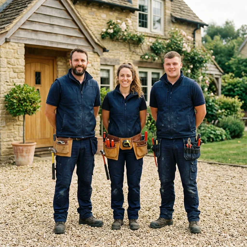 Proper Trades team of qualified local tradesmen in the Midlands